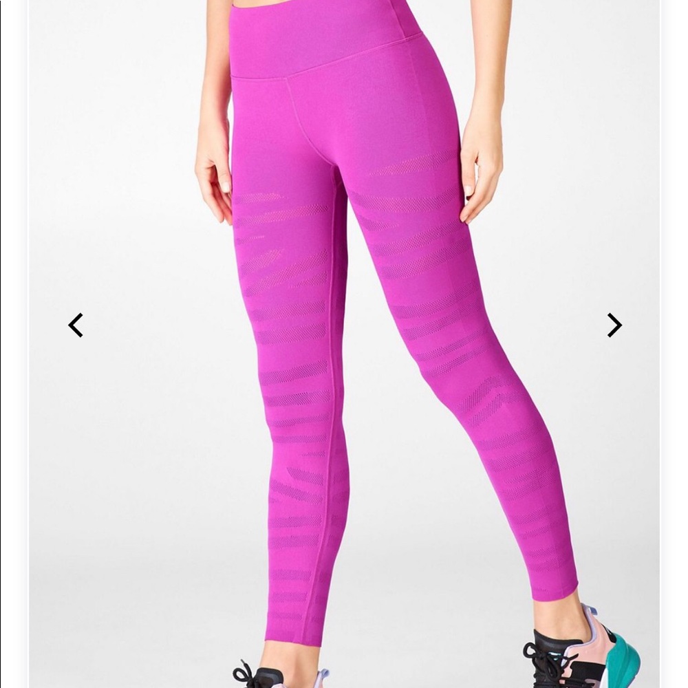 Fabletics High-Waisted Sculptknit Zebra Legging